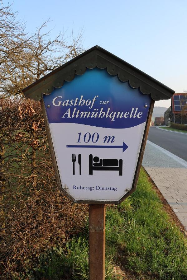 Zur Altmuehlquelle Hotel Windelsbach Kültér fotó